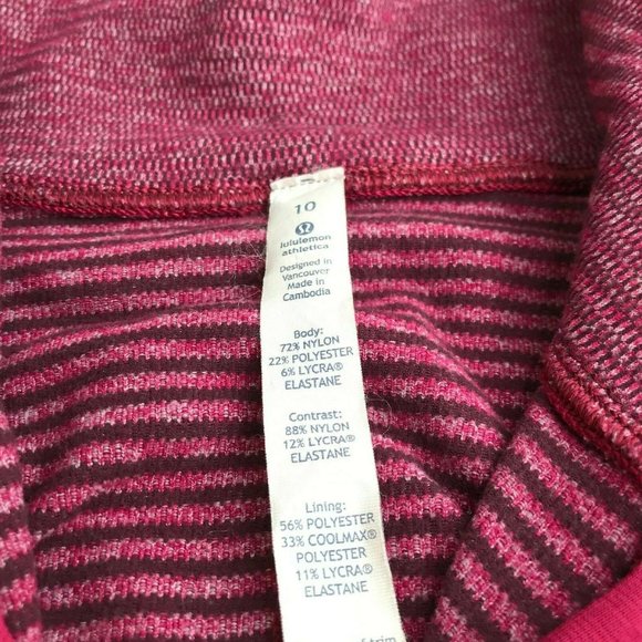 Lululemon Runderful Pullover 1/2 Zip 10 L Pink - Picture 11 of 11